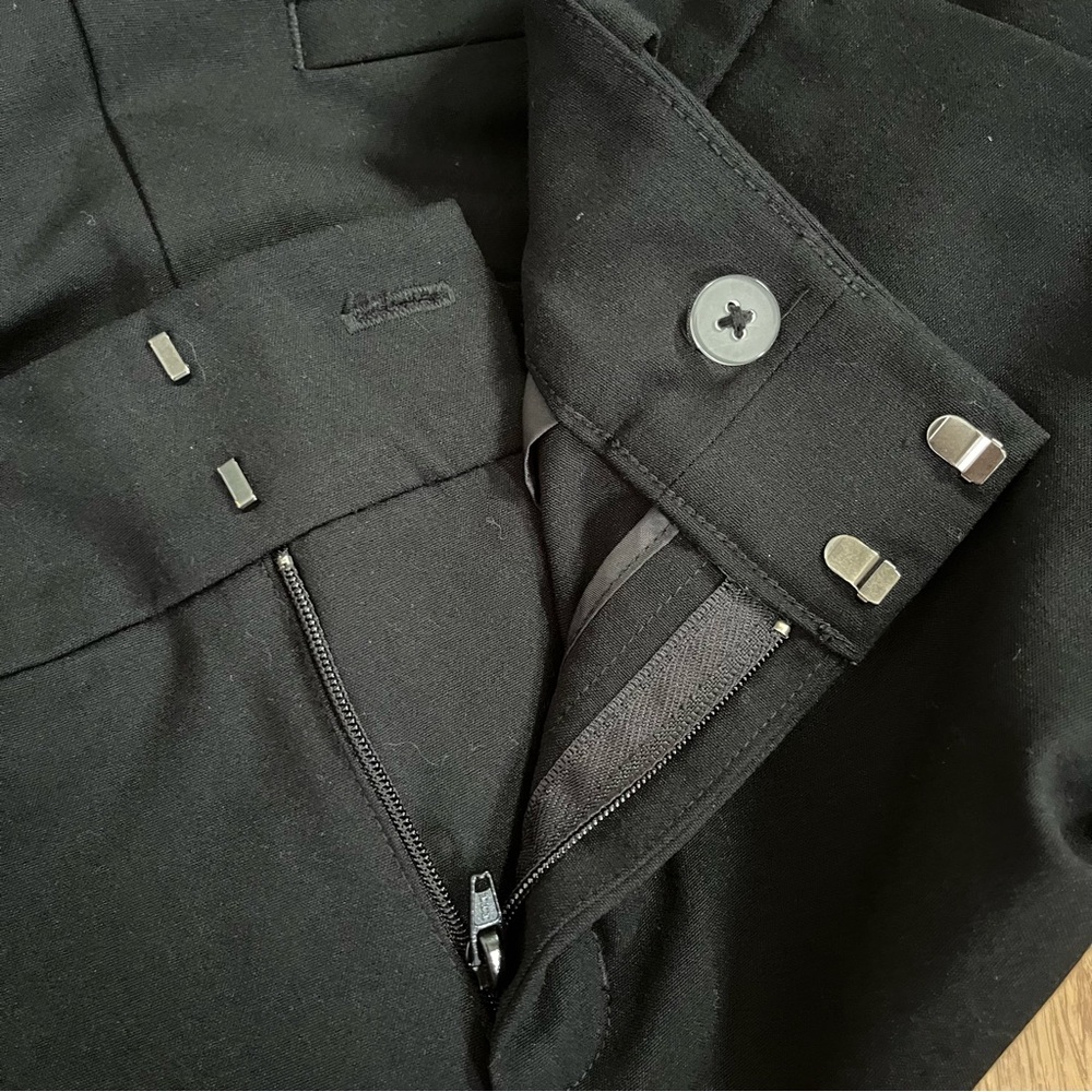 A New Day Classic Black Wide Leg Trousers - Picture 4 of 5